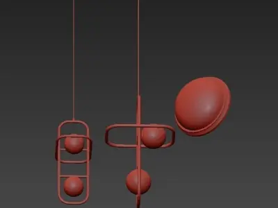 GOLD Hanging 3D model