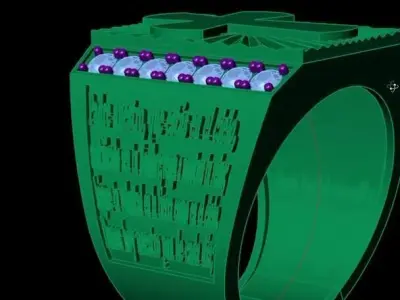 PADRENUESTRO RING 3D print model