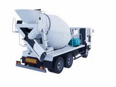 tank truck  3D print model