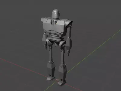 Iron Giant 3D Model Free 3D model
