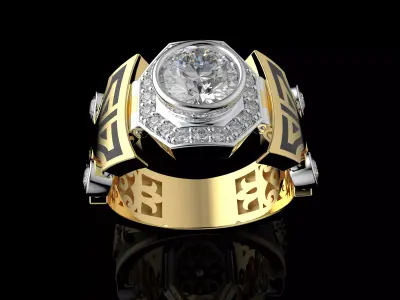 Gold N1496 3D print model