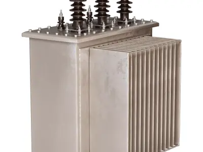 Transformer Low-poly 3D model