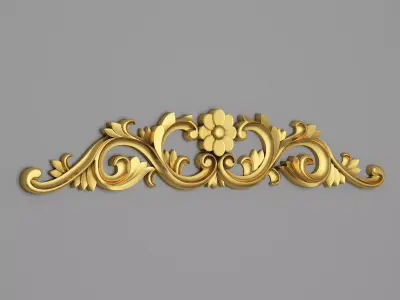 Classic Carved 012 3D model