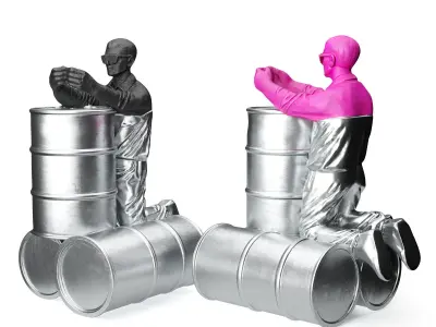 Willy Verginer After industry variaton Low-poly 3D model