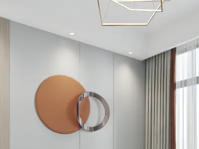 Modern Luxury Bedroom 3D model