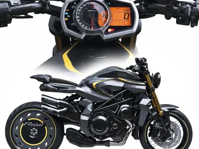 2022 Mv Agusta Rush 3D model