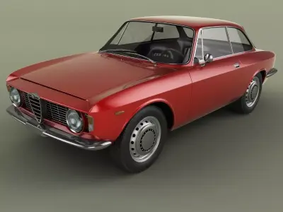 Alfa Romeo Giulia Sprint GT 3D model