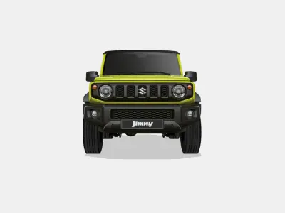 Suzuki Jimny 2019 Low-poly 3D model