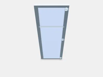 STRAUMEN Mirrored door Low-poly 3D model