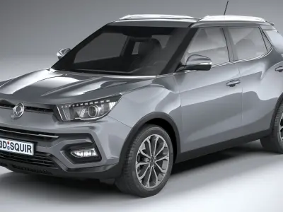 Ssangyong Tivoli Ultimate 2018 3D model