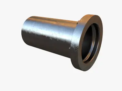 Steel Base Pipe 3D model