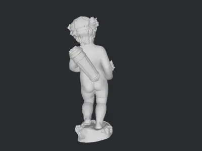 Cupid sculpture 3D model