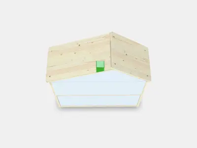 FLISAT Dolls house-wall shelf 1 Low-poly 3D model