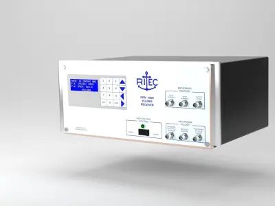 RPR-4000 High-Power Pulser and Receiver  3D model