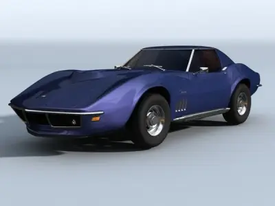 Chevrolet Corvette 69 3D model