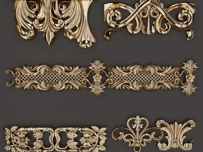 Trim Ornament 131 3D model