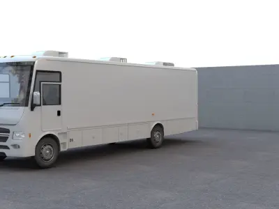 Winnebago 38-ft RV 3D model