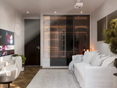 Guest Bedroom 01 3D model