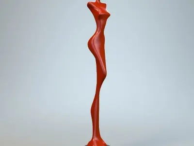 Woman Sculpture 3D model