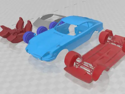 Datsun 240Z - Separate Parts Model 3D print model