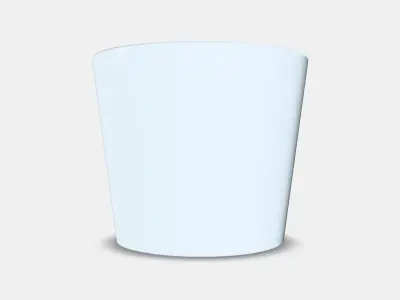 SOJABONA Plant pot Low-poly 3D model