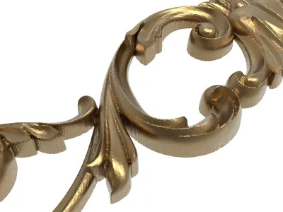  decorative pattern ready for 3D printing 3D model 384