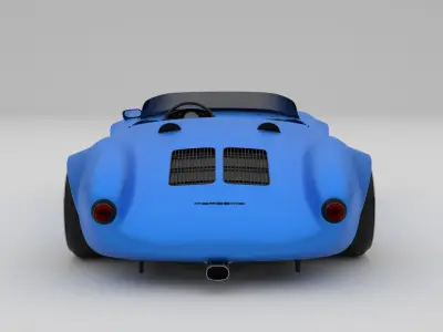 Porsche 550 3D model