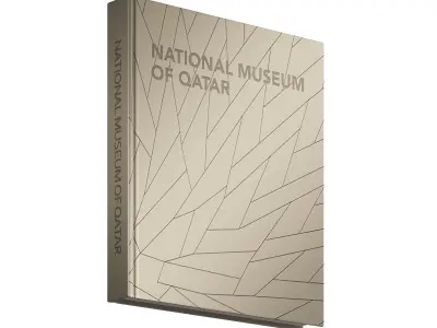 093 Decorative books set 15 Arch and Nature 01 3D model