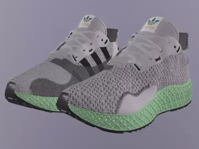 ADIDAS FUTURECRAFT SHOES PBR Low-poly 3D model