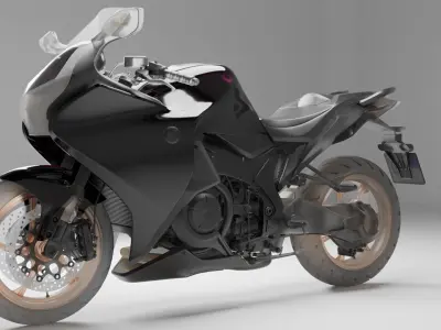 Honda Bike 1200f 3D model