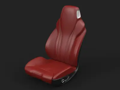 car seat 3D model