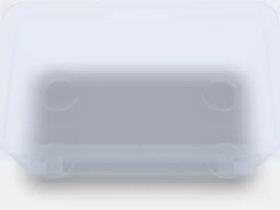 GLIS Box with lid Low-poly 3D model