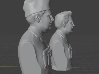 Leslie Groves 3D print model