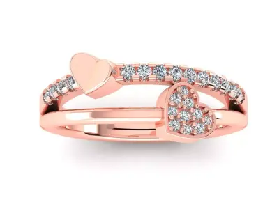 Diamond Ring 3D print model