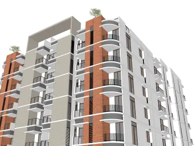 Abul Bashar- Apartment 3D 3D model