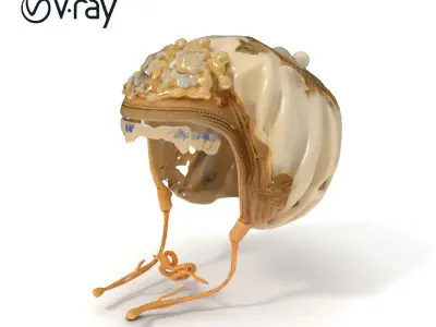 Victorian Bonnet Model Pack Low-poly 3D model