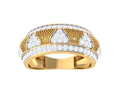 Band Ring - 46 3D print model