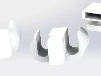 Ultimate Cable Clip Set 2020 Aluminum Profiles 3D Print 3D print model