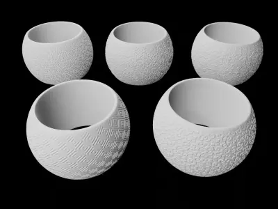 Napkin Rings Classic 3D print model