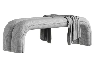 bench 3 3D model