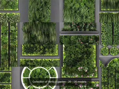 Collection of Vertical garden - 20 