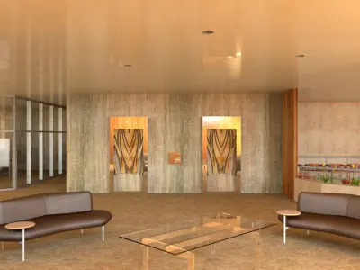 Revit Bank Design HSBC 3D model