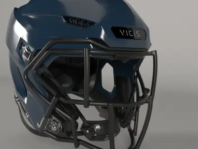 Vicis ZERO 2 Trench Football Helmet  3D model