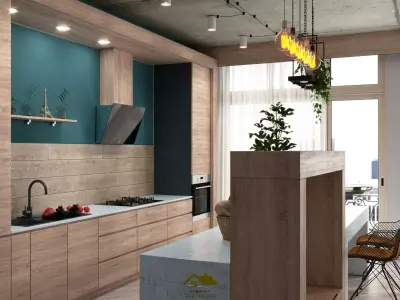 Kitchen 1 - Vnhouse Free 3D model