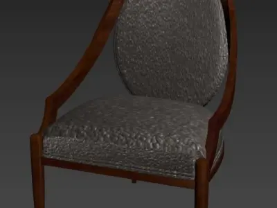 Antique Chair 2 3D model