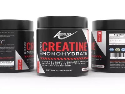 Protein Powder 3D model