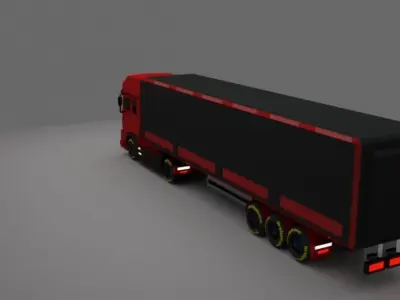 Heavy Lorry 3D model