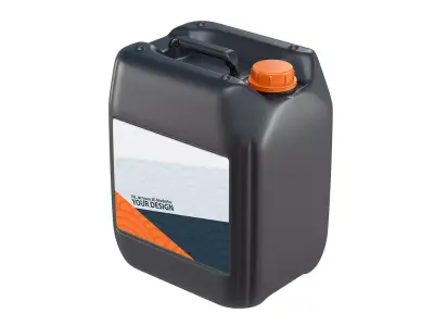 10L Plastic Jerrycan-2 3D model