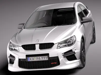 Vauxhall VXR8 2014 3D model