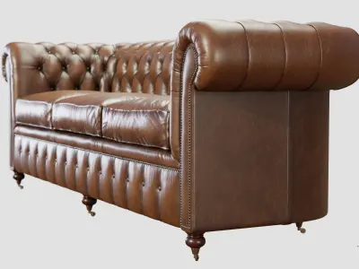 Chesterfield Sofa 3D model